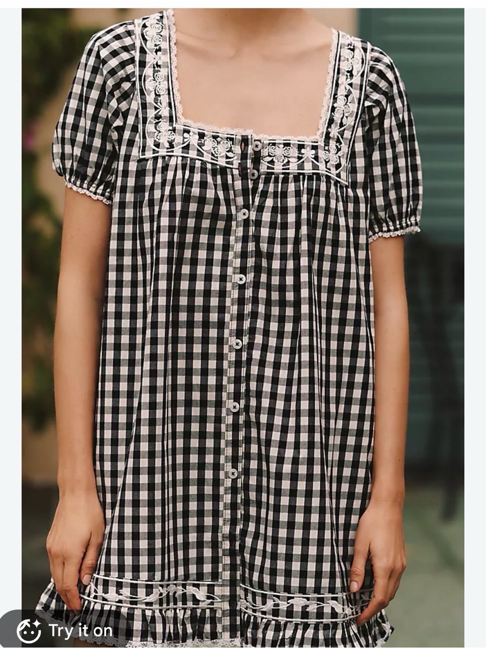 Maeve Gingham Dress